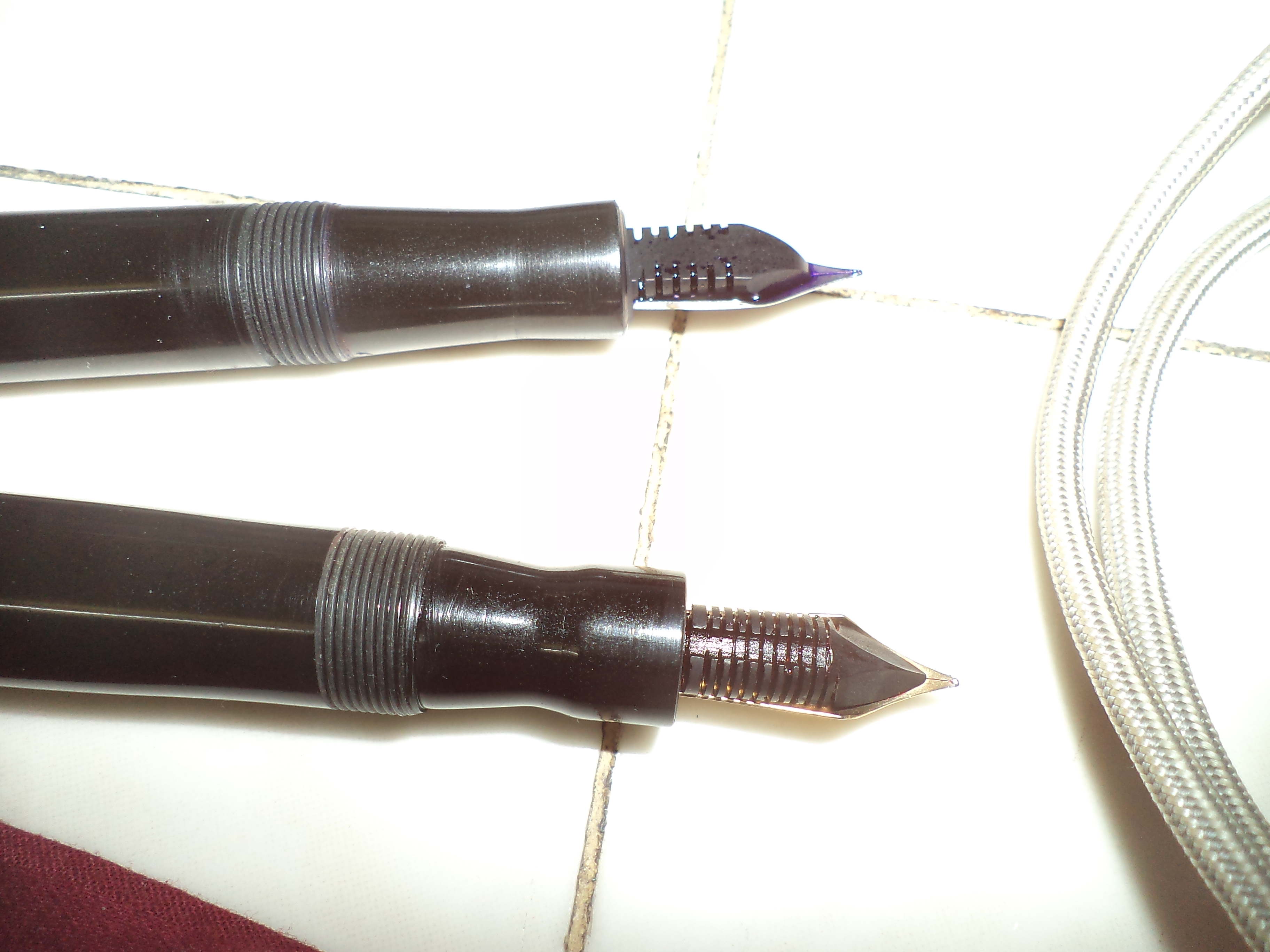 Kim Small Ebonite Pen Fountain Pen Reviews The Fountain Pen Network