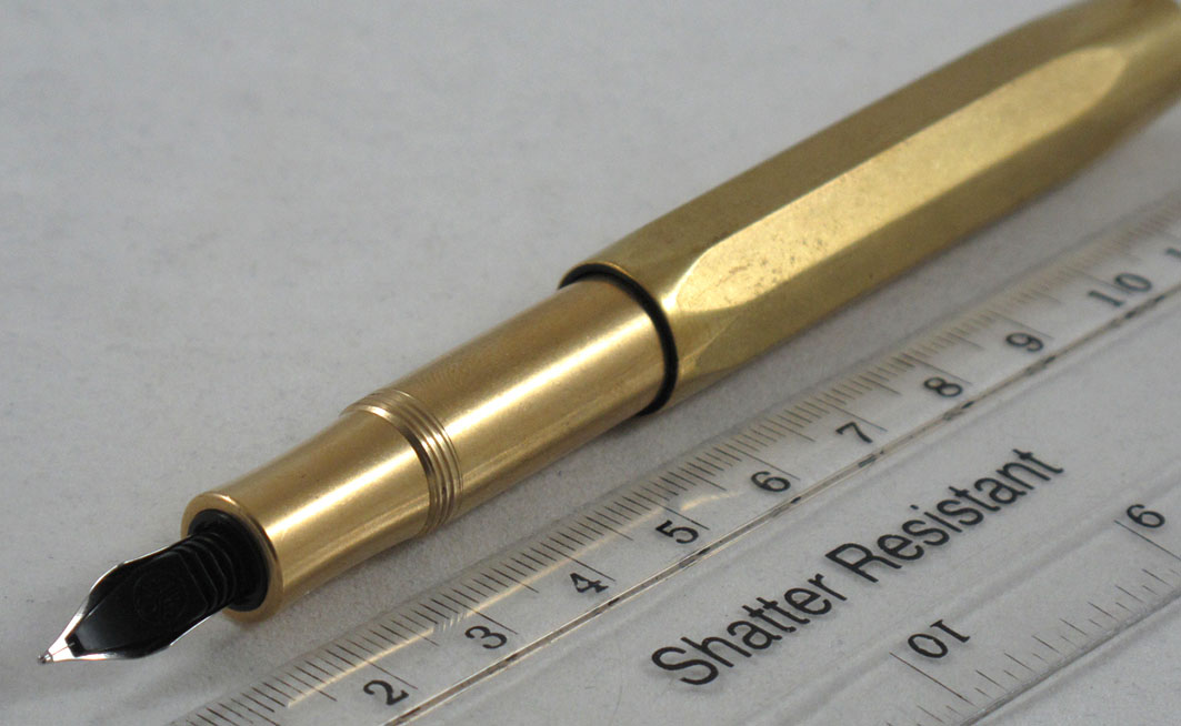 Fountain Pen Review Kaweco Brass Sport Fountain Pen Reviews The