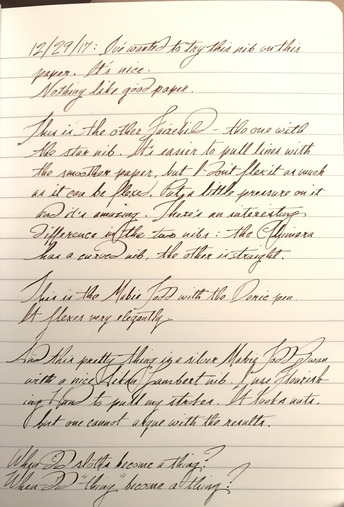 The old fashioned picture