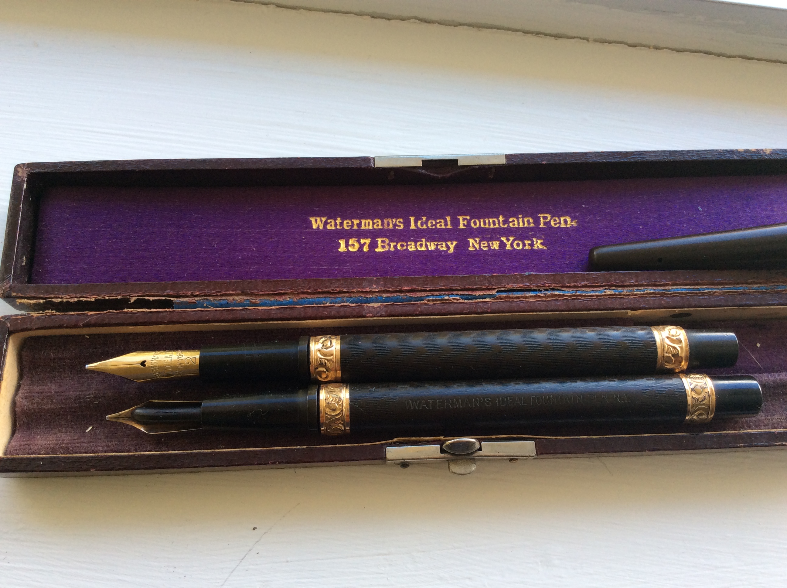 Vintage (Like Really Old) Fountain Pens Pen History The Fountain