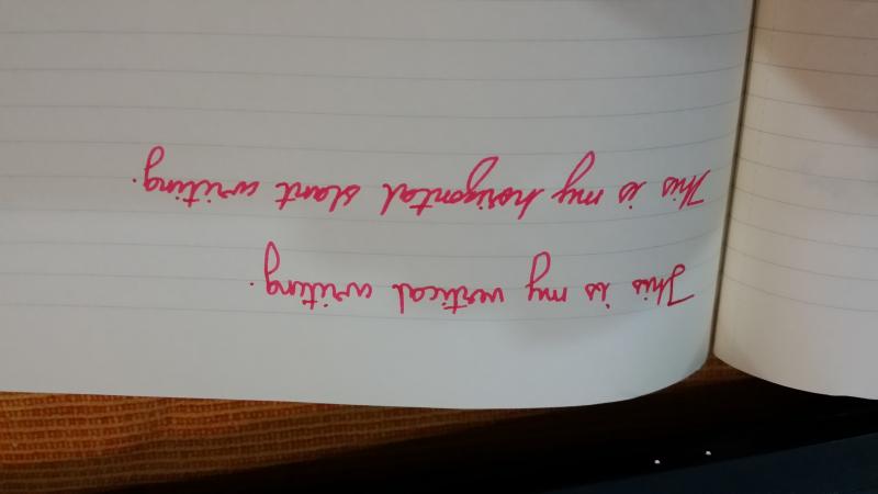 Cursive - Slant Vs Vertical - Handwriting & Handwriting Improvement