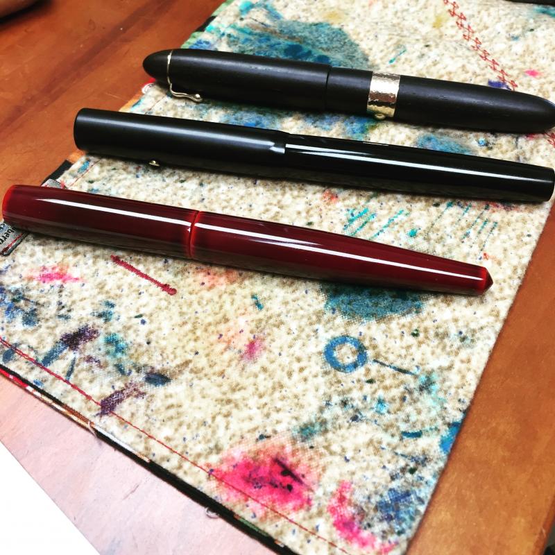 Hakase African Ebony Fountain Pen (F/m Stub Nib) Fountain Pen Reviews The Fountain Pen Network