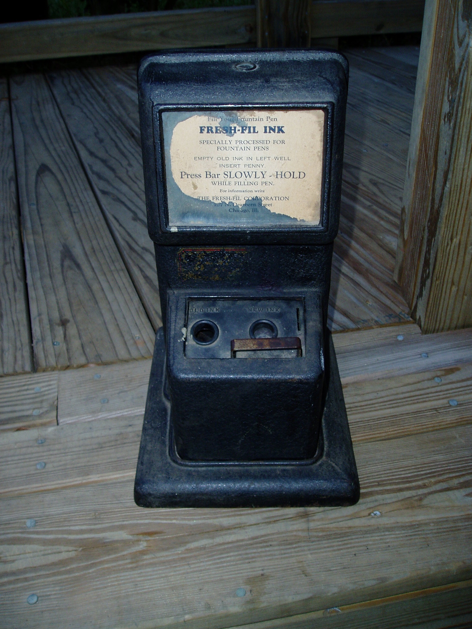 Ink Vending Machine Repair Q&A The Fountain Pen Network