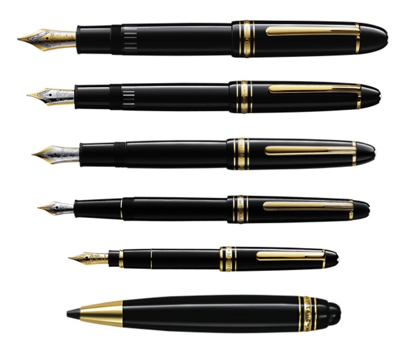 Mont Blanc Pen Size Chart