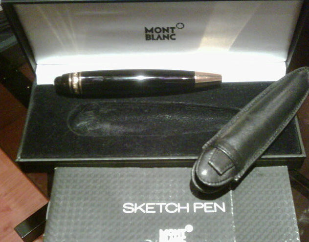 montblanc leonardo sketch pen
