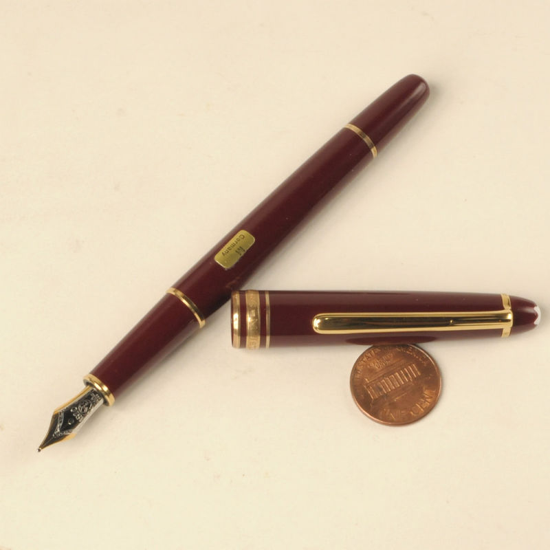 montblanc 144 bordeaux