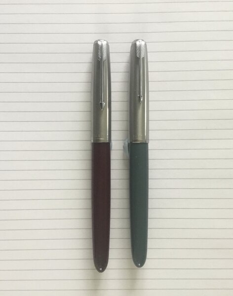 English Parker “51”s, capped.jpeg