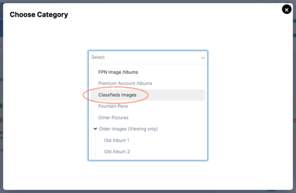 Choose Category for album creation.png