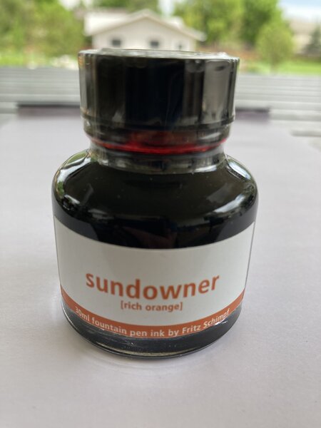 FS sundowner, bottle