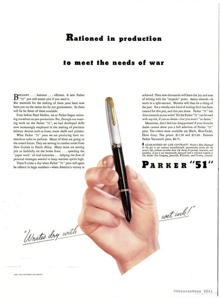 Original Parker Ad