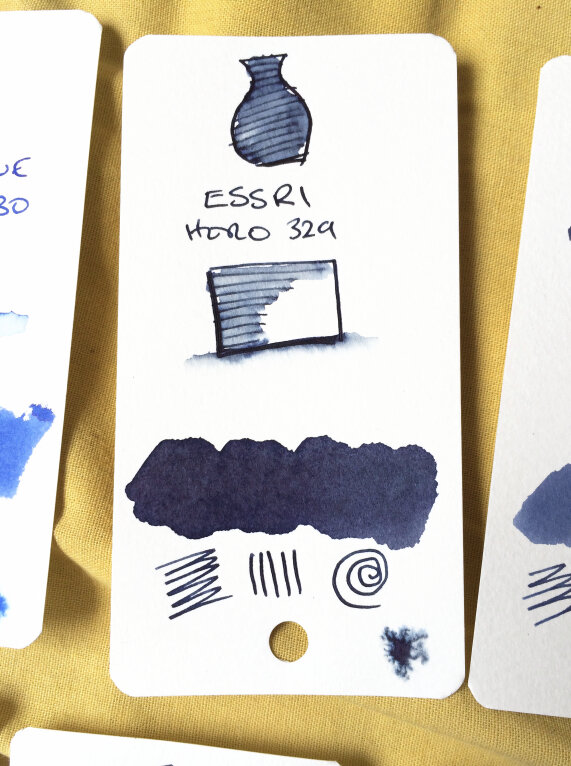 Tas - ink swatches 1