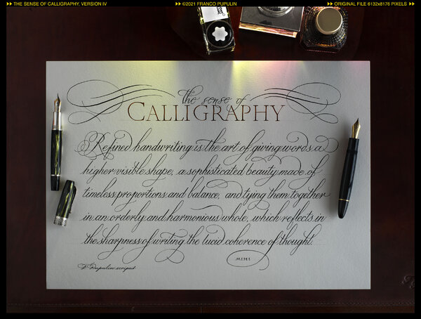 The sense of Calligraphy, version IV ©FP.jpg