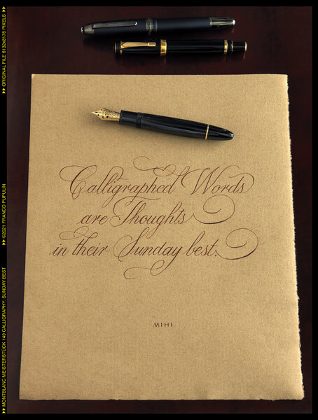 Montblanc 149 Calligraphy, Sunday best ©FP.jpg