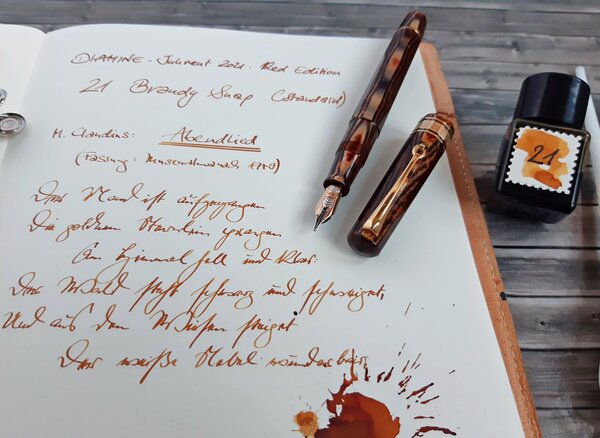 2021 12 21 Diamine Inkvent Brandy Snap 5.jpg