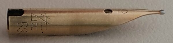 Hero Golden pen nib (Wolff pen factory)