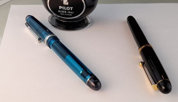 Pilot Custom 74 Turquoise and Black