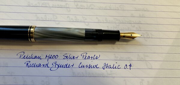 Pelikan M200 Silver Pearls