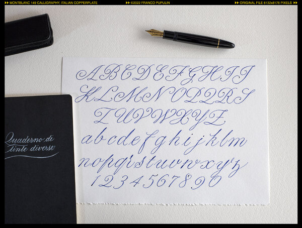 Montblanc 149 Calligraphy, Italian Copperplate ©FP.jpg