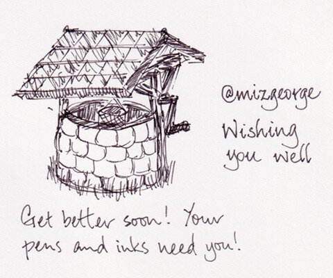 Wishing well for @mizgeorge