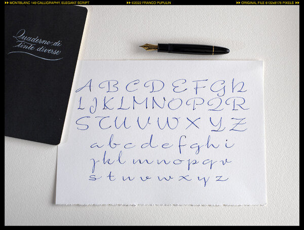 Montblanc 149 Calligraphy, Elegant Script ©FP.jpg