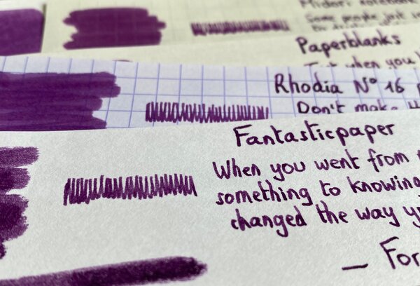 diamine 150 II - purple dream - sample text photo detail.jpg