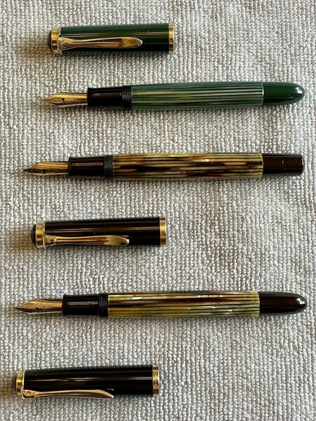 Pelikan 400 Green:Green stripe 9.jpg