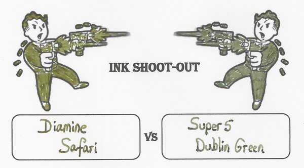 diamine safari vs super5 dublin green - title.jpg