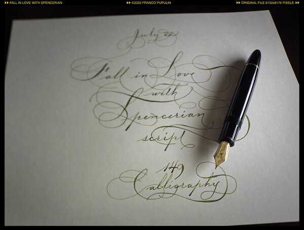 Montblanc 149 Calligraphy - Fall in love with Spencerian ©FP.jpg