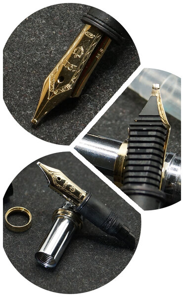 My only Sailor gold-plated steel MS nib