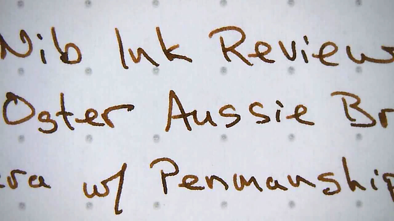 Extra Fine Nib Ink Reviews (11 of n)