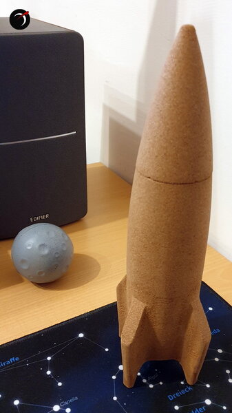 Spacey Stationary Cork Rocket 1