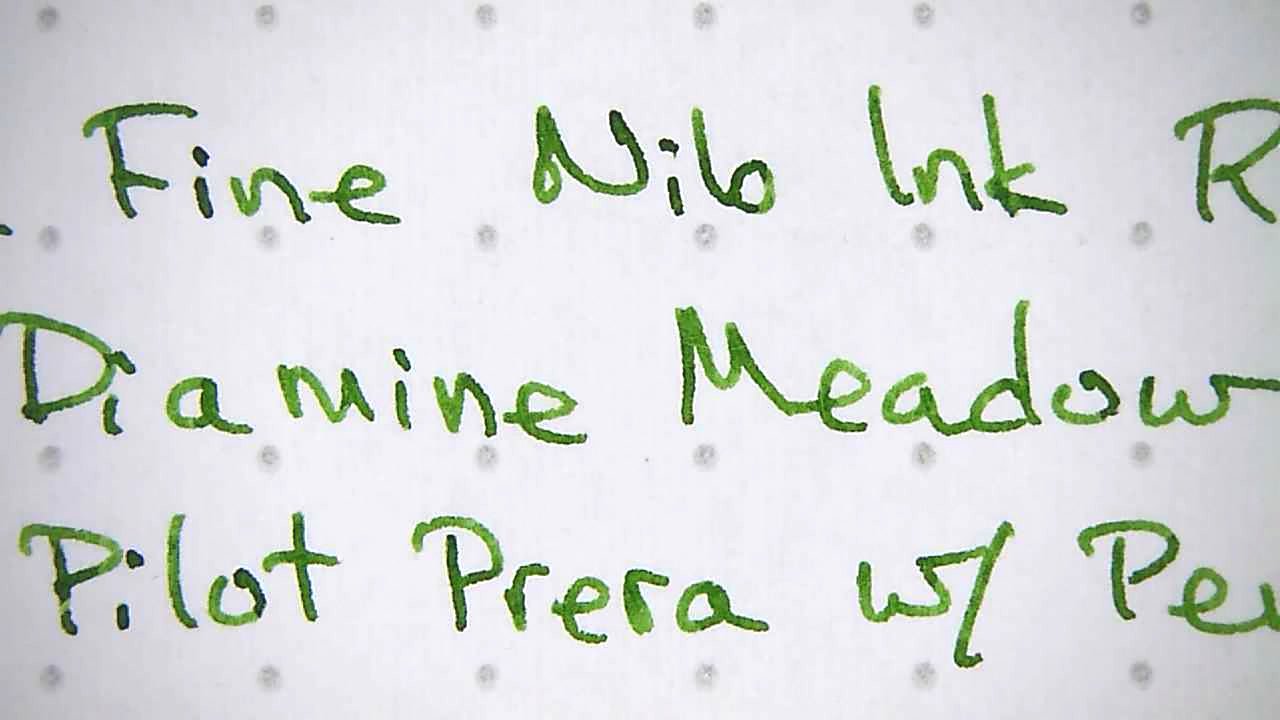 Review: Diamine Kelly Green Ink - The Well-Appointed Desk
