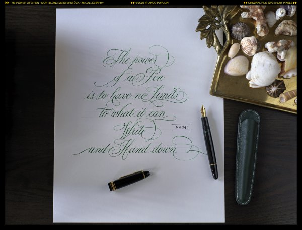 The power of a pen - 146 Calligraphy ©FP.jpg