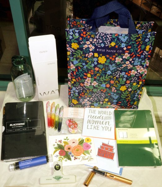 Milligram Sydney 'Sneak Peek' event goodies bag