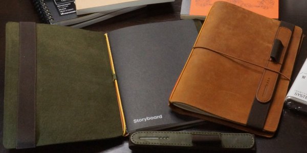 Our Endless Explorer leather covers as they were