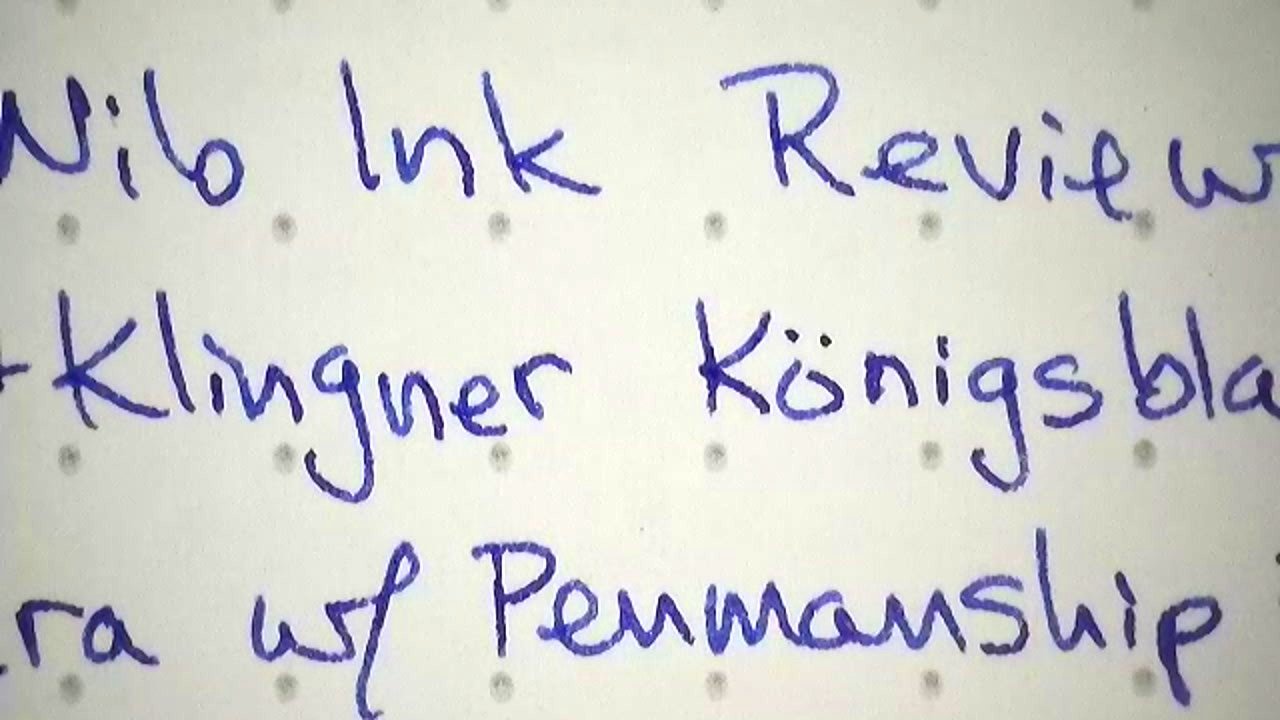 Extra Fine Nib Ink Reviews (16 of n)