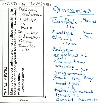 Sandy1 review Pelikan Edelstein Topaz - grocery list on pulp.webp