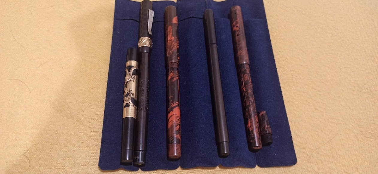 Old fountain pens