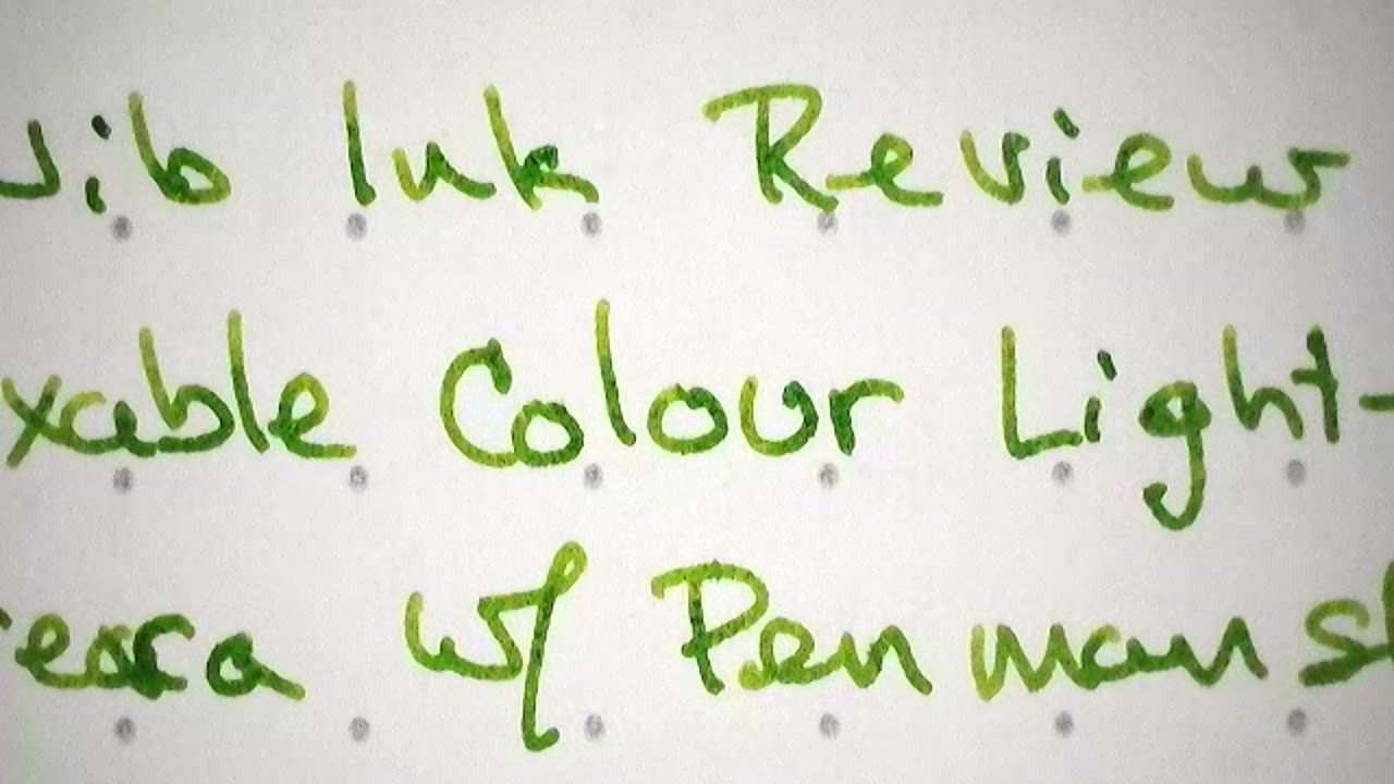 Extra Fine Nib Ink Reviews (17 of n)