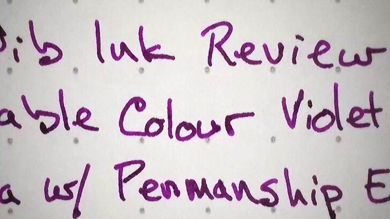 Extra Fine Nib Ink Reviews (17 of n)