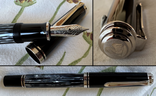 pelikan M605 black tortoise - detail 1.png