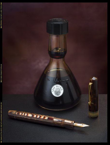Omas Extra Arco 1992 with Akkerman SBRE Brown ink ©FP.jpg