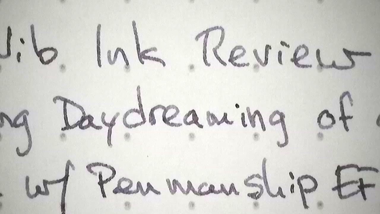Extra Fine Nib Ink Reviews (23 of n)