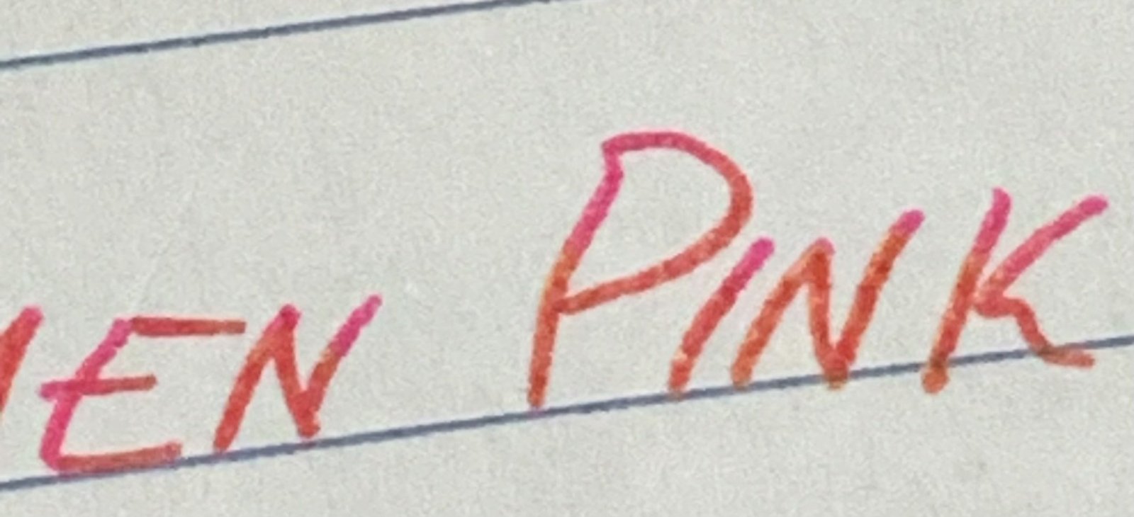 Ink testing pages 2025