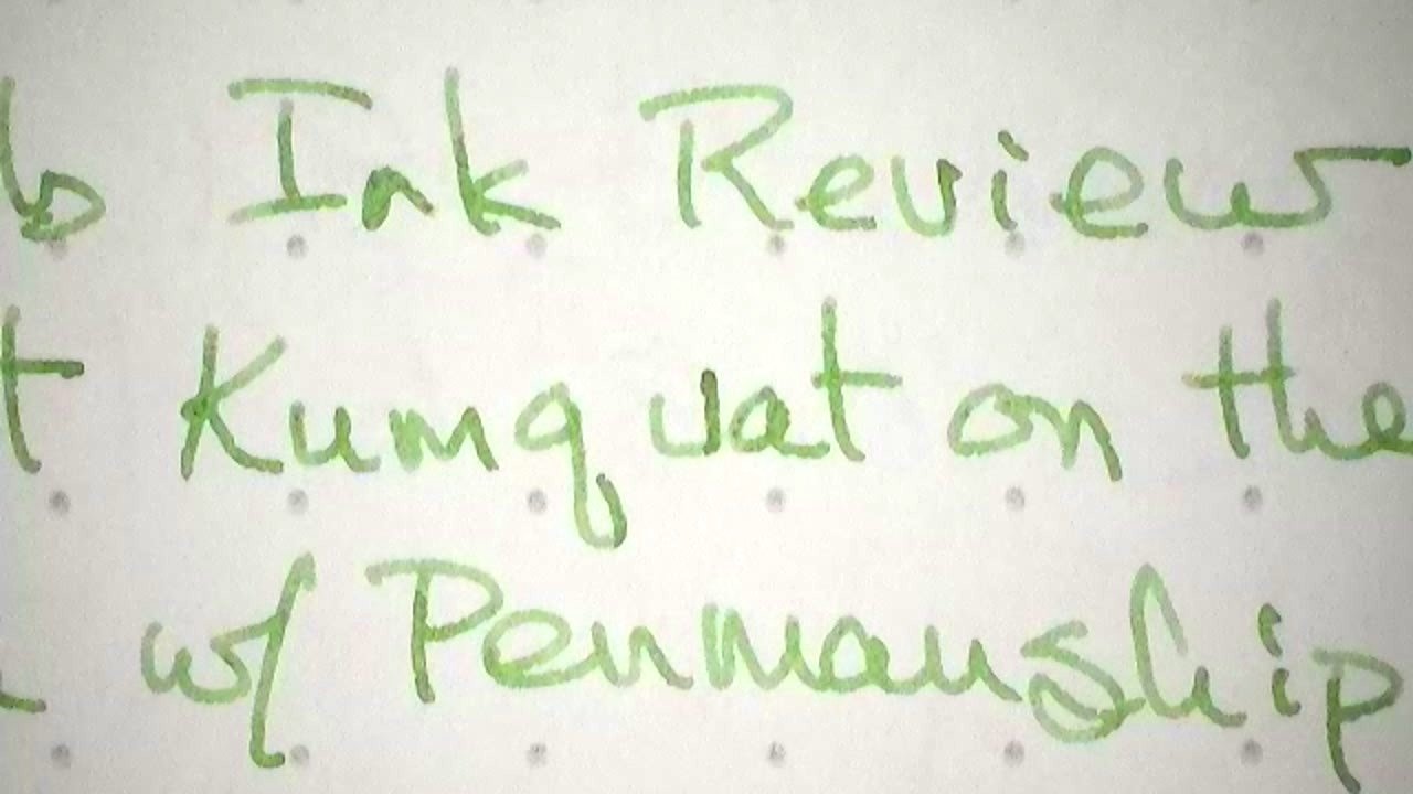 Extra Fine Nib Ink Reviews (24 of n)