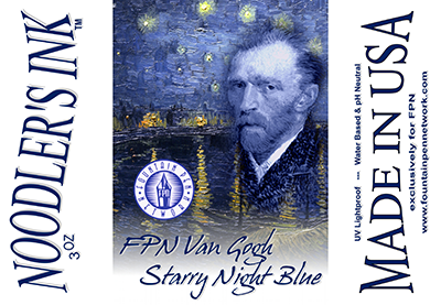 FPN Van Gogh Starry Night Blue - 3 oz. bottle