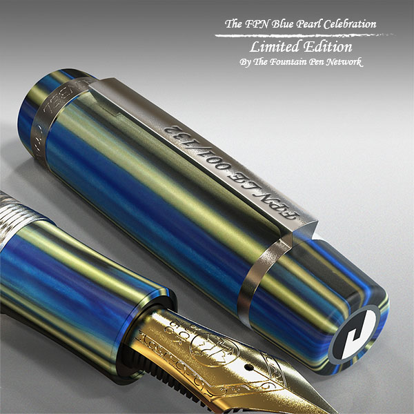 FPN 2015 Blue Pearl LE, #8 14K Nib - Order with CONID