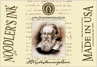 FPN Galileo Manuscript Brown - 3 oz. bottle