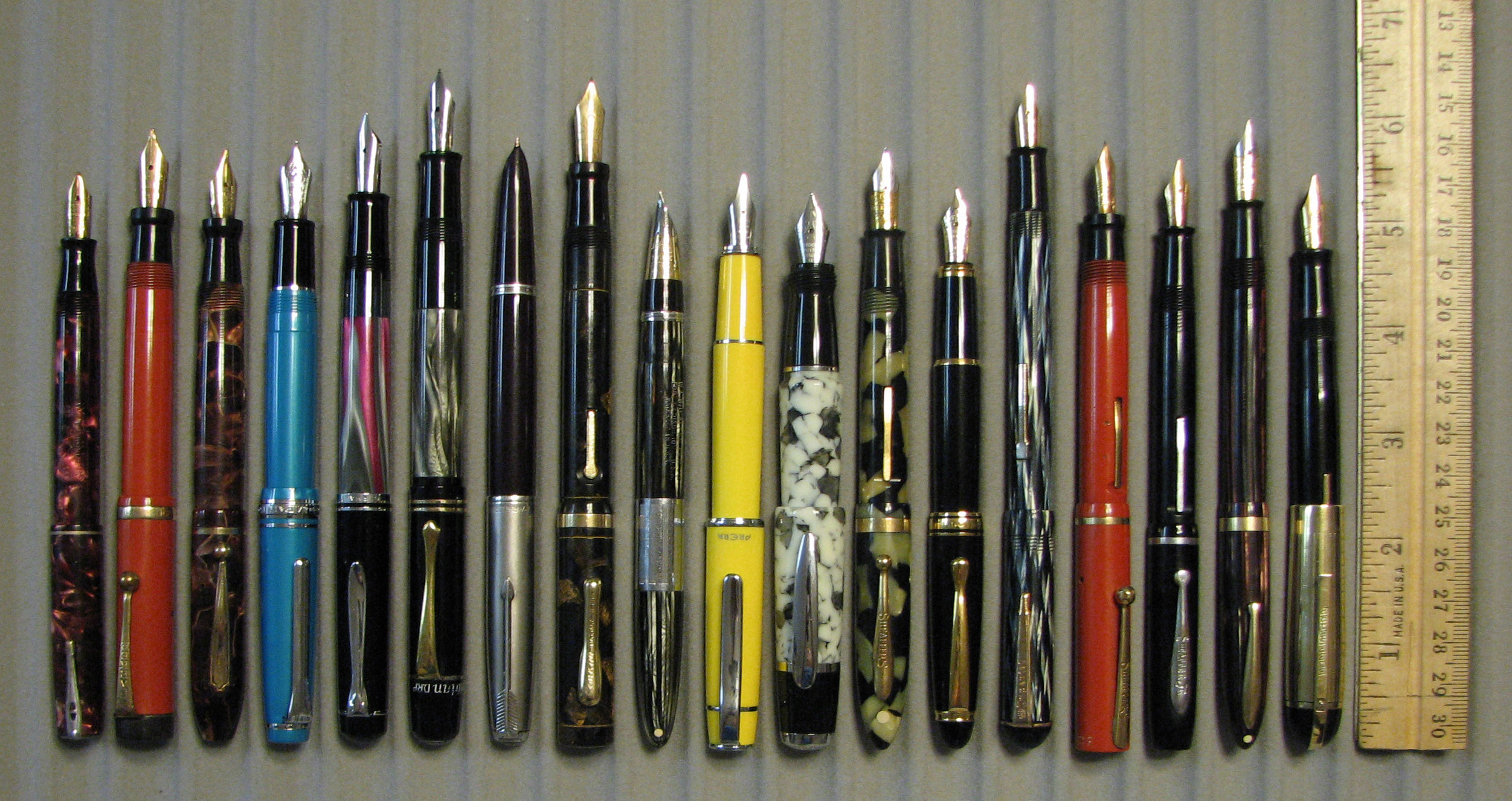 Pen Lengths - Fountain & Dip Pens - First Stop - The Fountain Pen Network