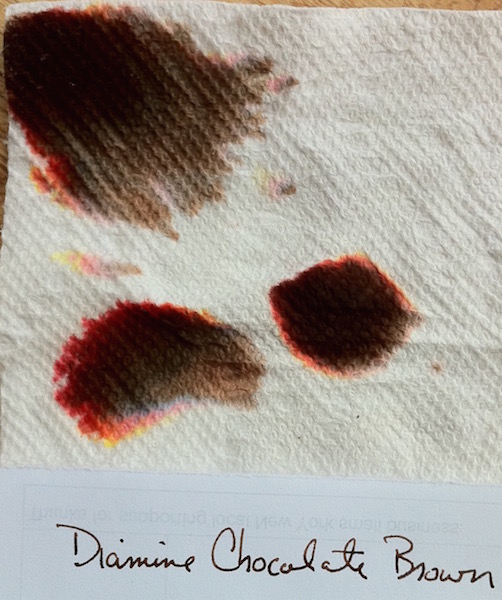 Who Doesn't Like Chocolate?! • Diamine Chocolate Brown Ink Test 